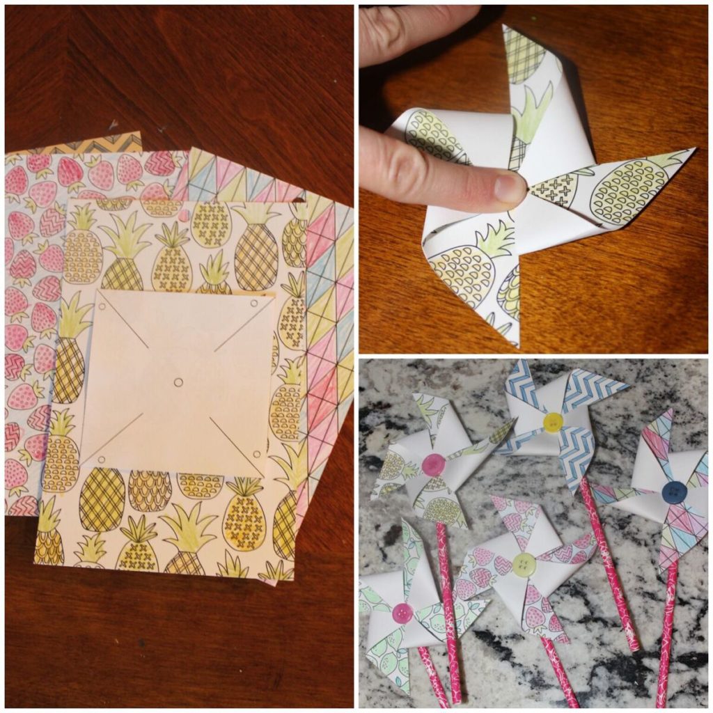 paper pinwheels tutorial