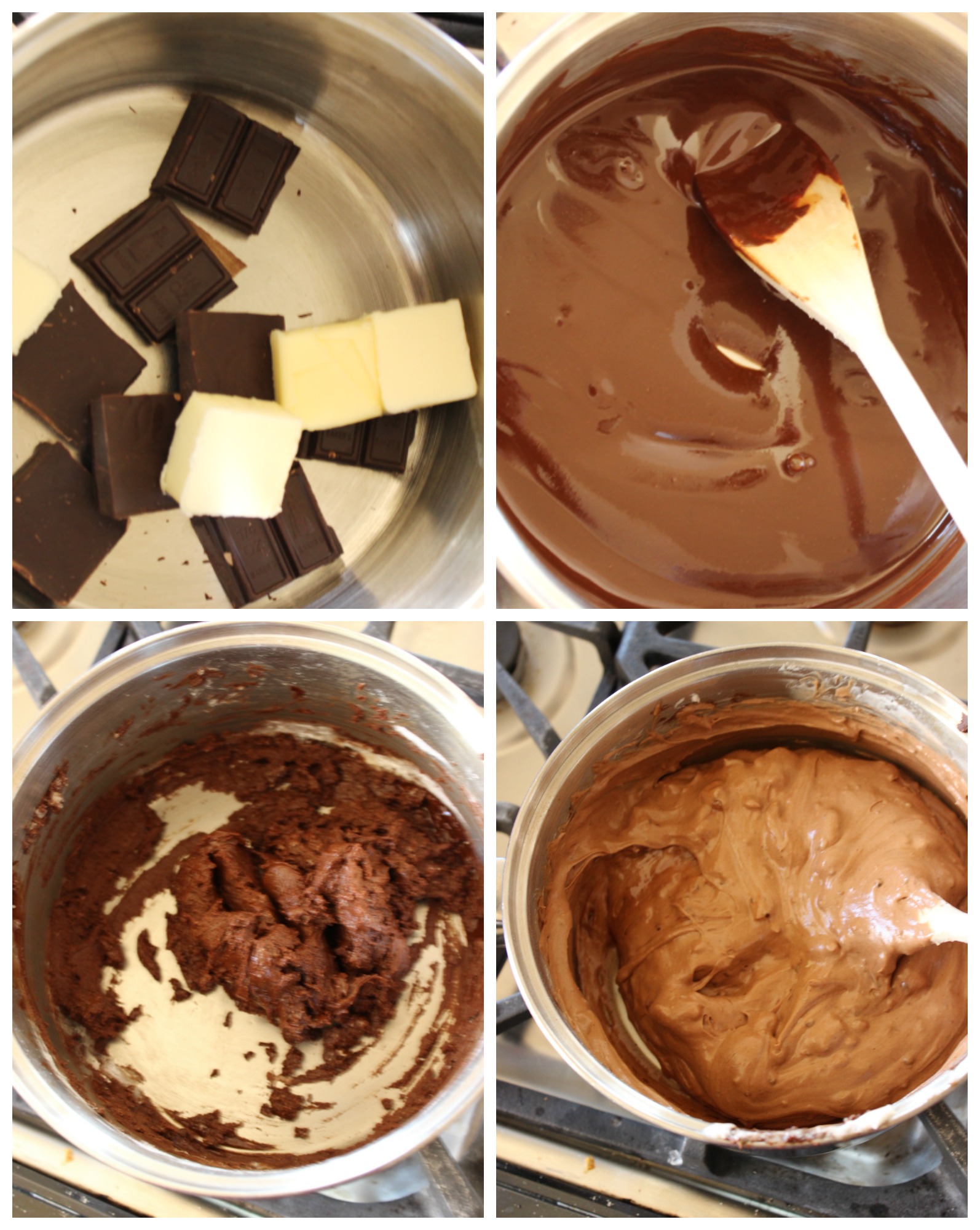 chocolate marshmallow log collage1