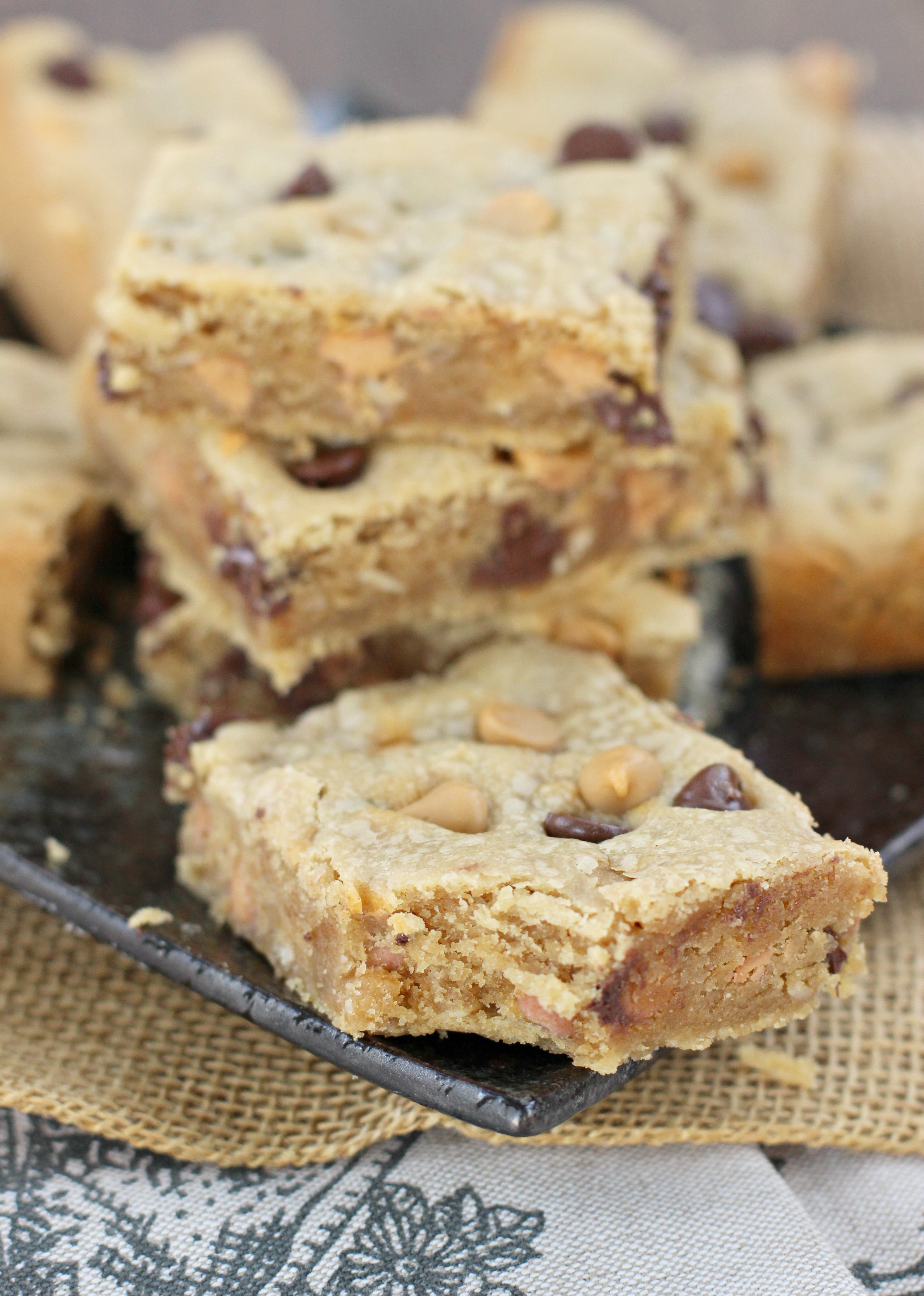 peanut butter butterscotch bars