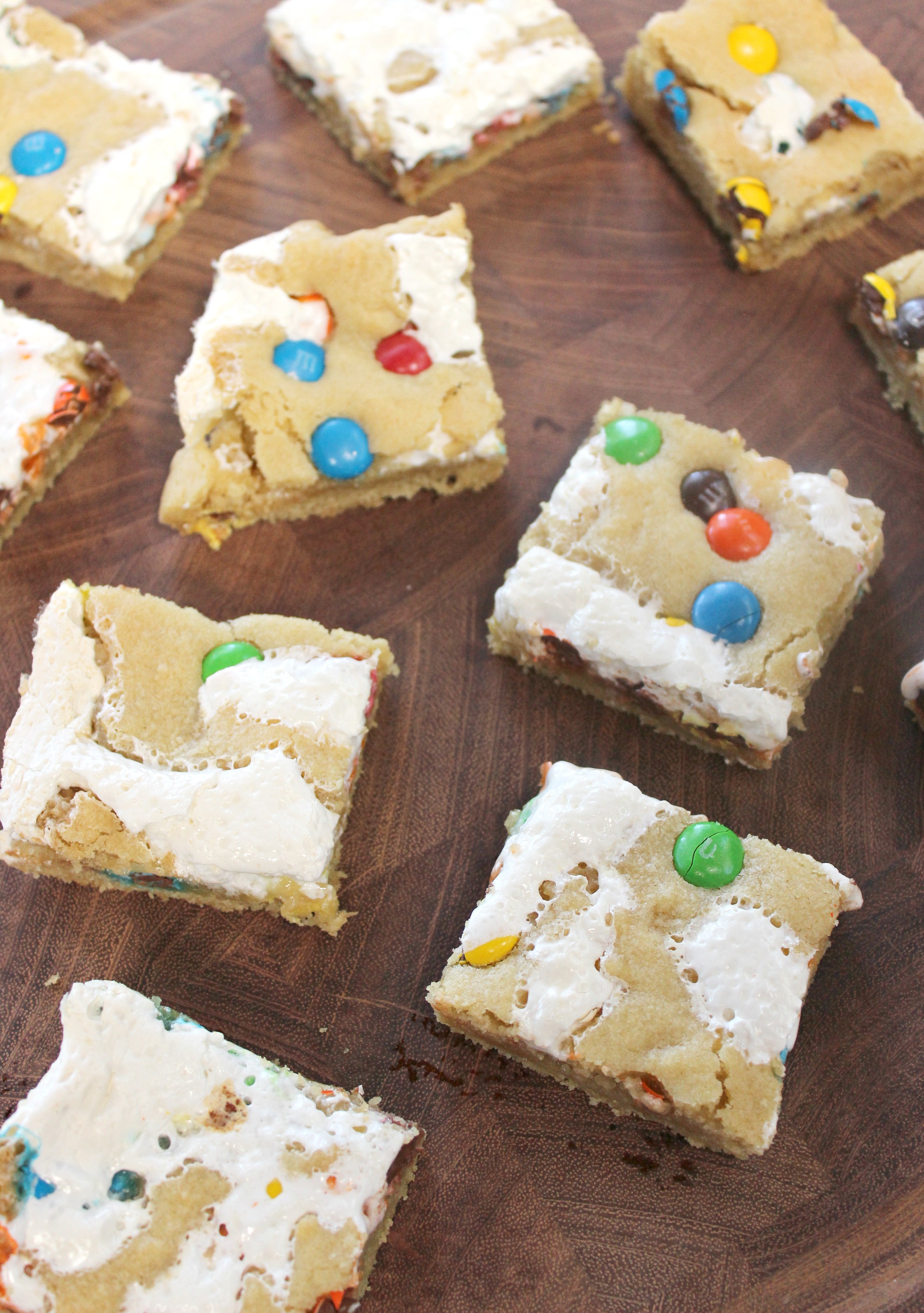 Marshmallow Creme Cookie Bars4