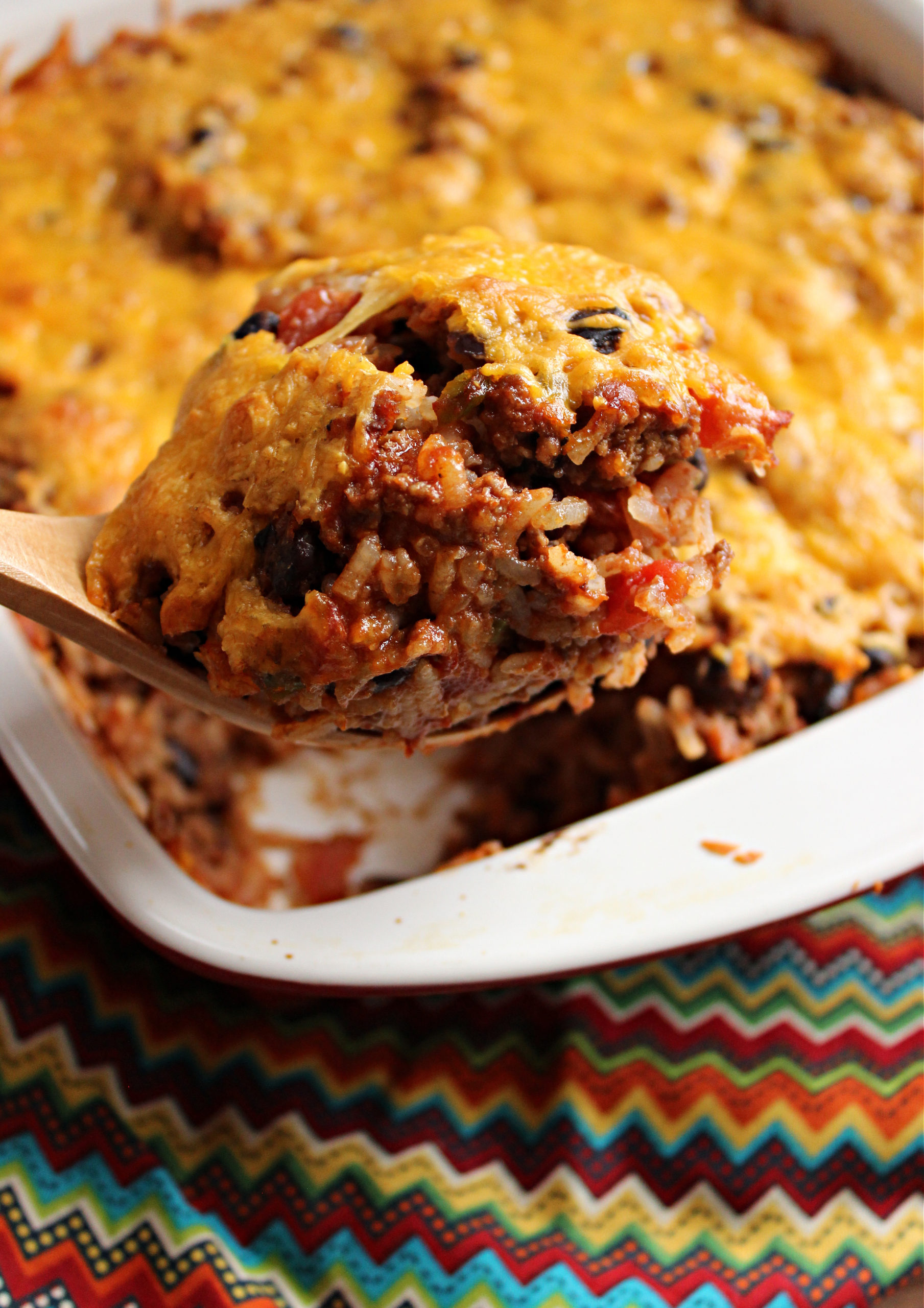 Taco Rice Casserole I Dig Pinterest