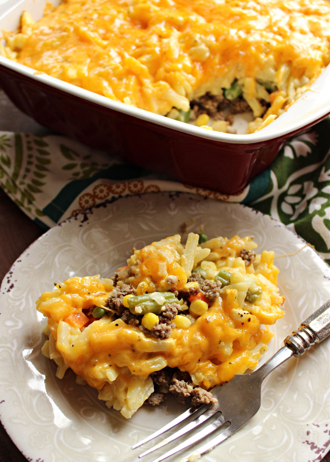 Hamburger Hash Brown Casserole I Dig Pinterest