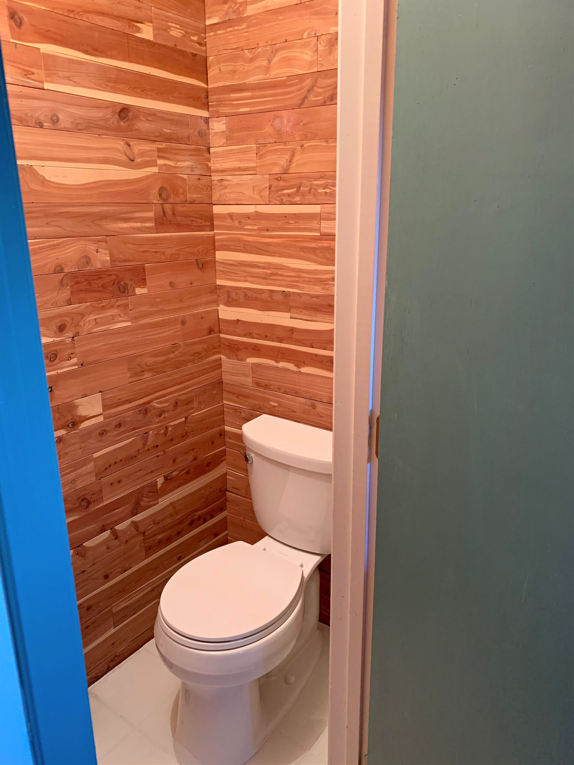 Coat Closet Turned Half Bathroom - I Dig Pinterest