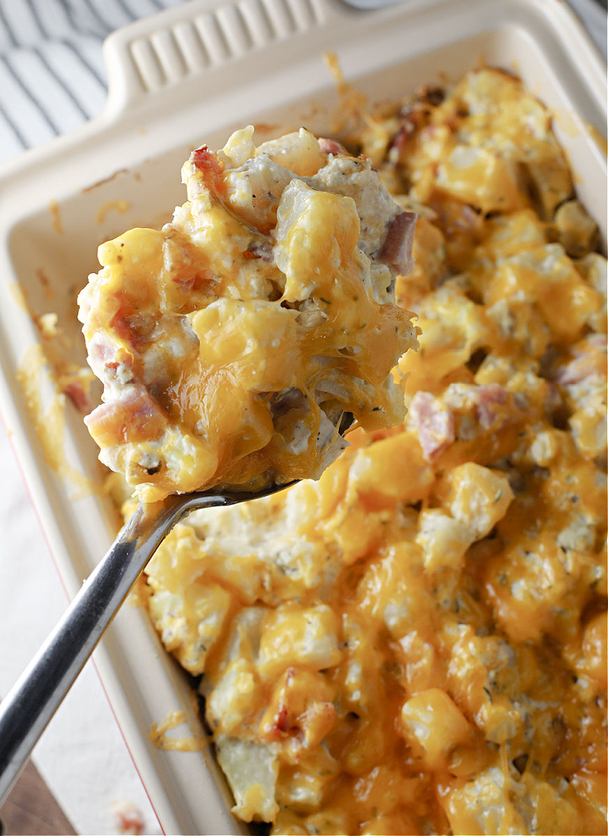 Cheesy Ham and Potato Casserole LaptrinhX / News