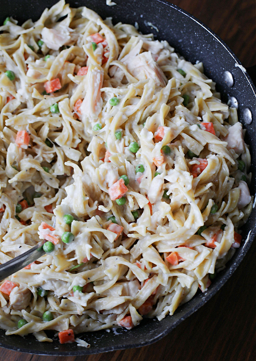 Chicken Pot Pie Noodles I Dig Pinterest